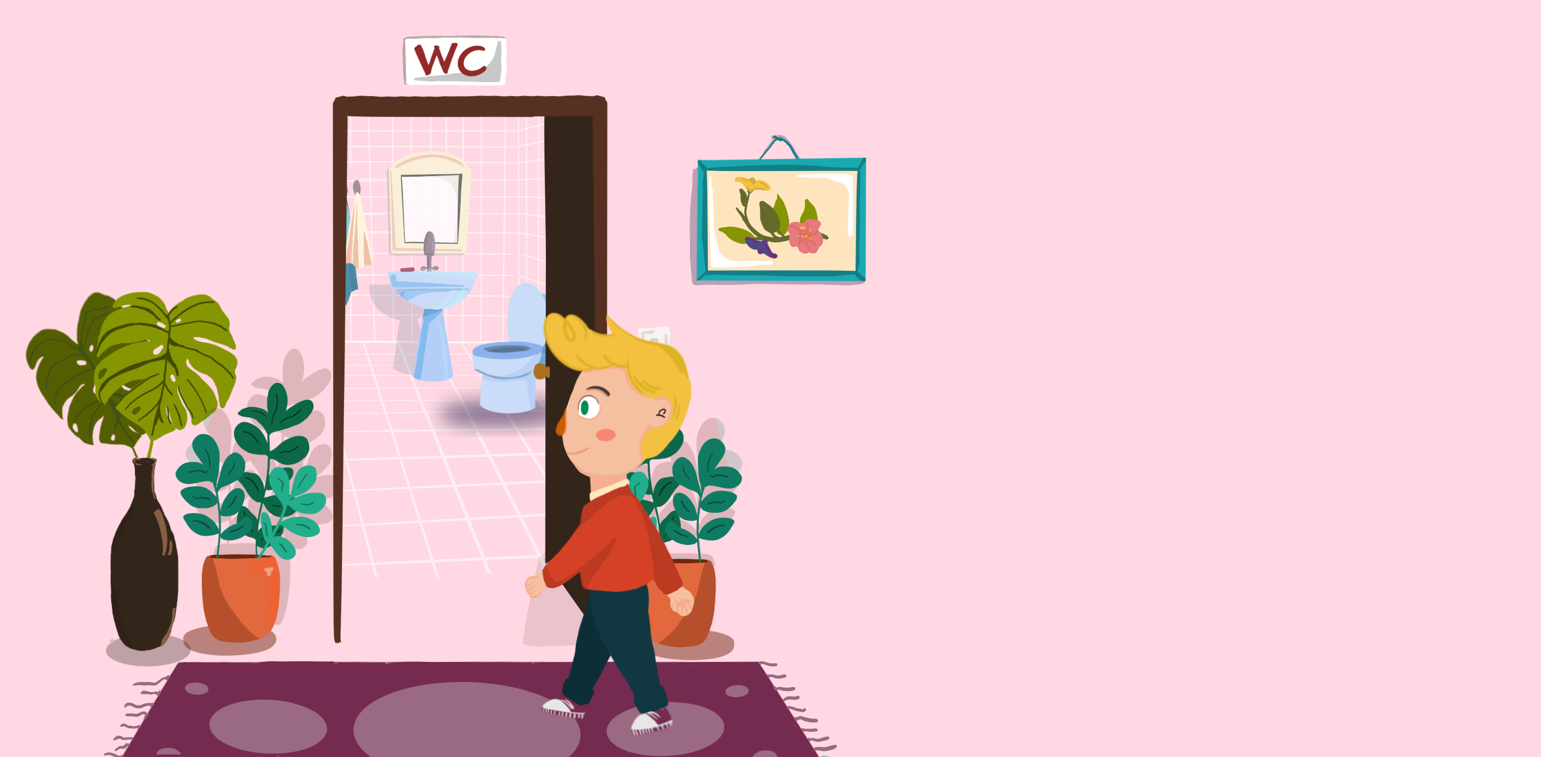 Using The Bathroom | Otsimo